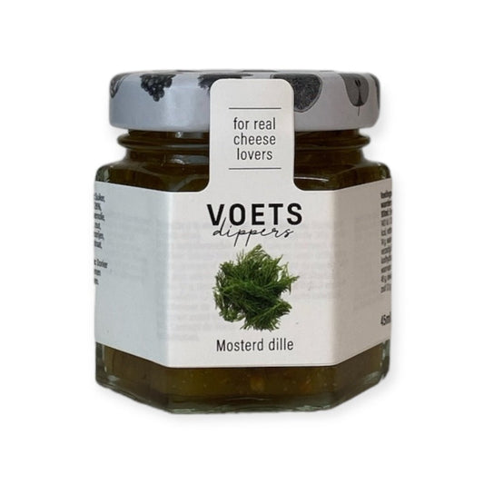 Mosterd Dille Dip 45ml - Voets - Wimcheese